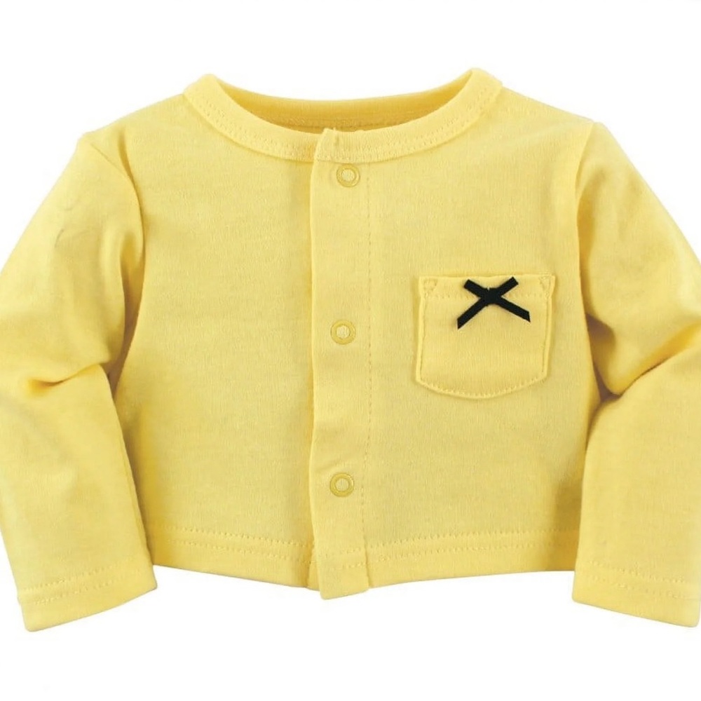 Hudson Baby Yellow Cardigan